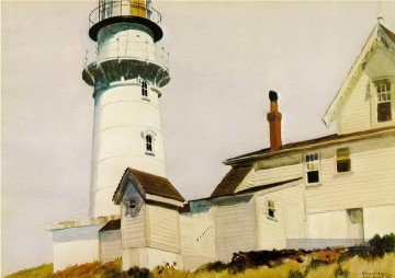 la lumière à deux lumières Edward Hopper Peinture à l'huile